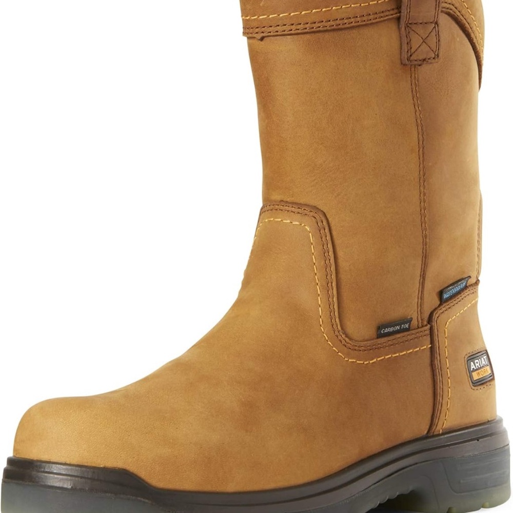 Ariat Tan Leather Pull-On Boots
